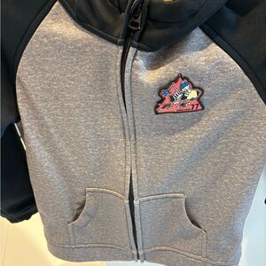 Burton Kids Black and Gray Hoodie
